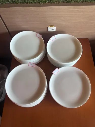 Prato raso peso controlado 27cm Blanc