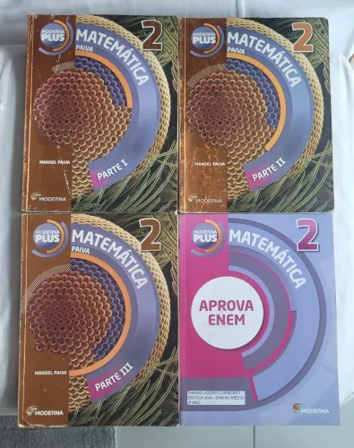 Livro(s) Matemática Manoel Paiva 3ª edição (COLEÇÃO)