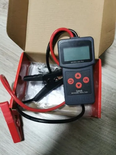 Teste de Bateria de Carro e moto Lancal Micro-200 Pro PORTUGUÊS