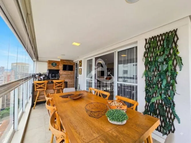 Apartamento com 3 dormitórios à venda, 171 m² por R$ 3.500.000,00 - Embaré - Santos/SP