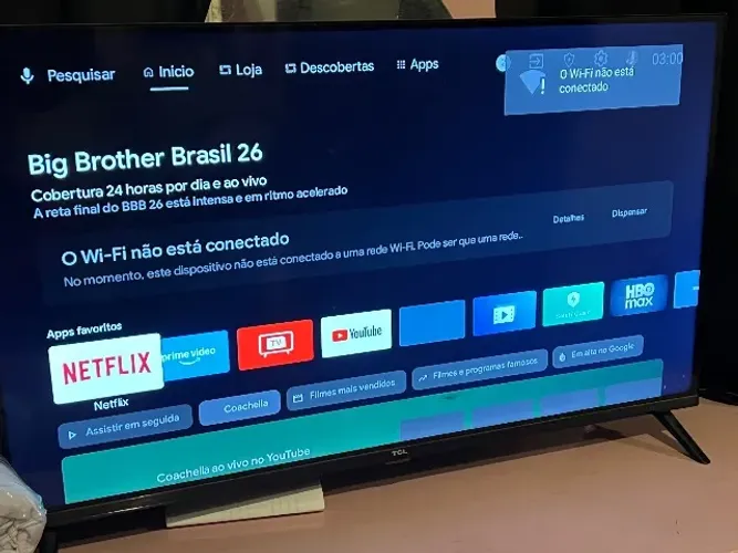 Televisão TCL 32 polegadas