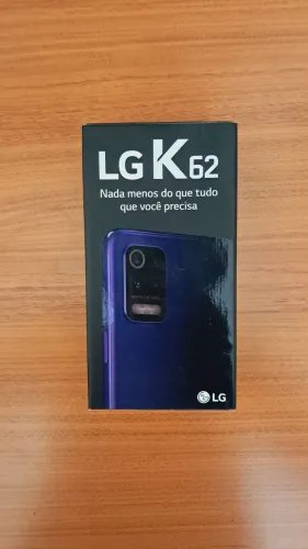 [LACRADO] SMARTPHONE LG K62 64GB VERMELHO NOVO