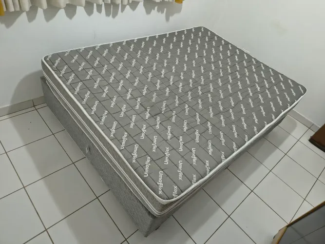 Cama Box(cama + colchão) Casal Umaflex