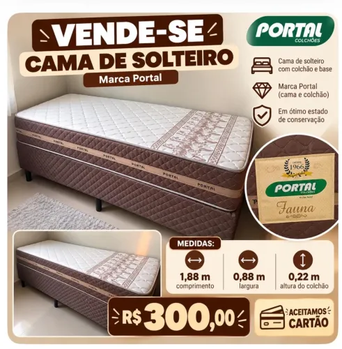 Cama solteiro