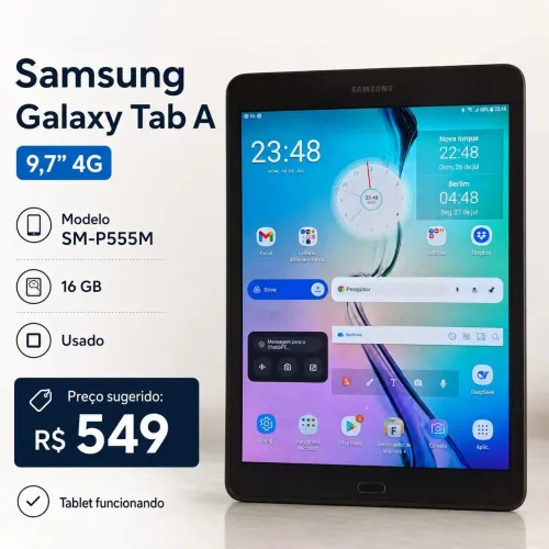 Samsung Galaxy Tab A 9,7? 4G - 16 GBSamsung Galaxy Tab A 9,7? 4G - 16 GB
