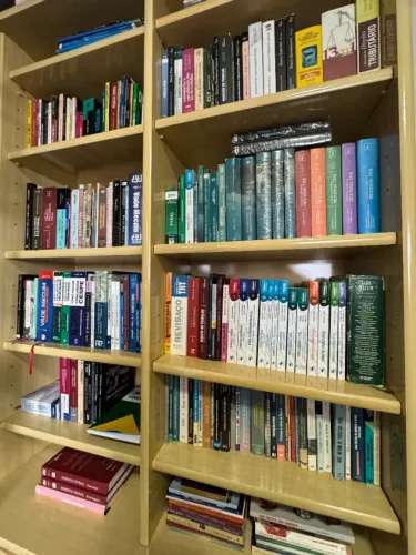 Livros para estudo e coleção - Acompanha o móvel