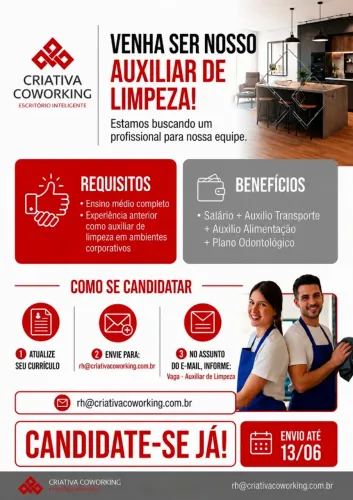 AUXILIAR EM SERVIÇOS GERAIS