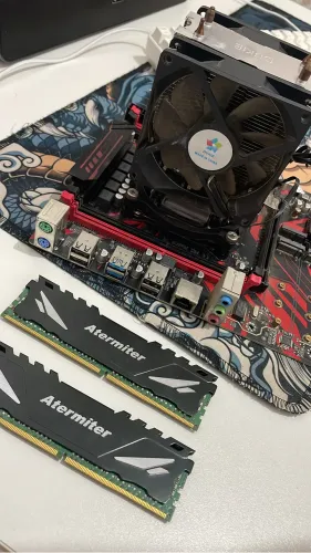 kit xeon 2640 + placa mae lga x99 2011 + 16gb ram ddr4