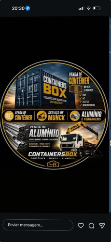Contêiner 6 metros Dry disponível melhor preço