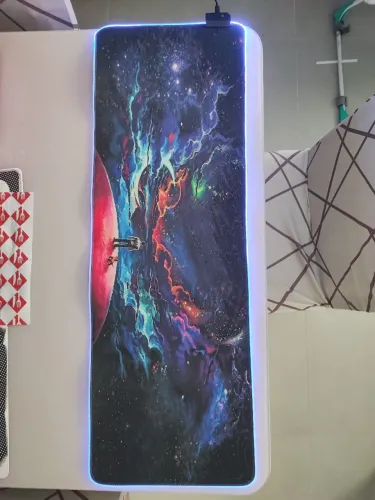 Mouse Pad Gamer Com RGB 300x900x3mm 