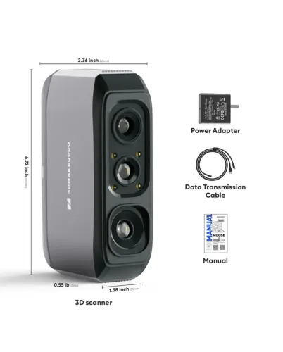Scanner 3D makerpro impressora 3D designer
