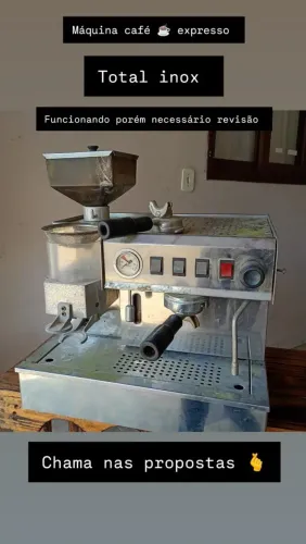 Máquina café expresso - bora nas propostas 