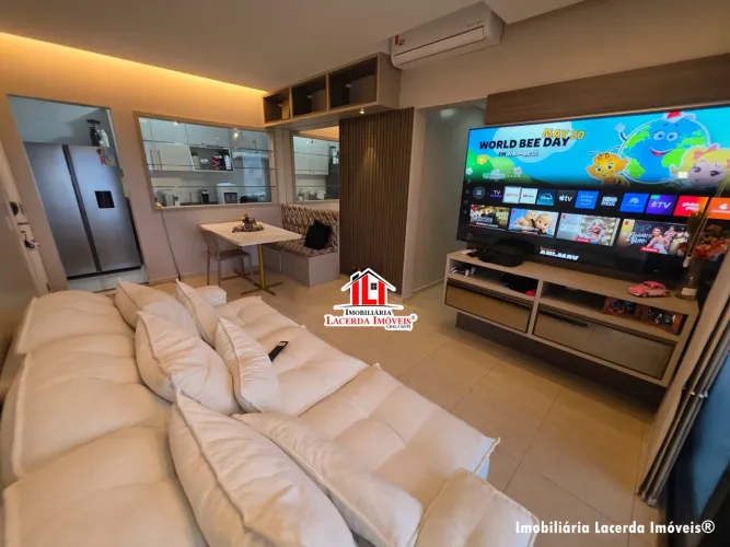 !!Apartamento Andar alto 92 sendo 1 suíte Vista da Ponte Rio Negro!