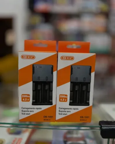 Carregador de Baterias Duplo - Entrega Grátis