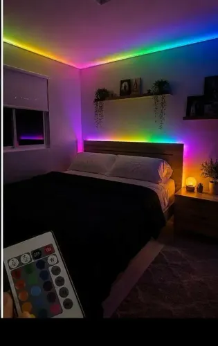 Fita LED RGB com Controle Remoto