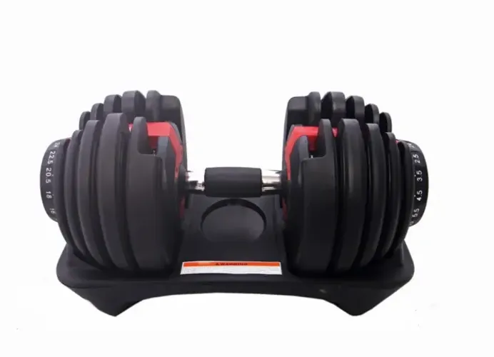 Dumbbell Regulável 24kg Halter/Peso Ajustável Academia Musculação