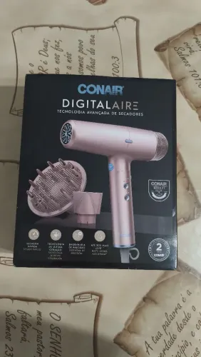 Secador Digital de Cabelo com Difusor - Conair Digital Aire