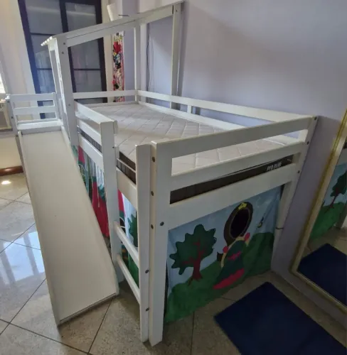 Cama Infantil Prime com Escorregador