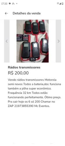 Rádios transmissores 