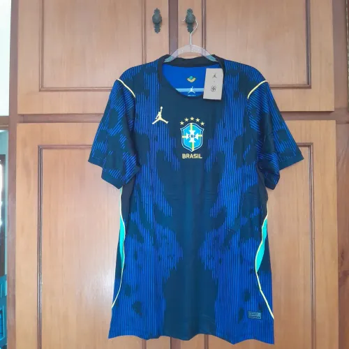 Camisa Brasil copa 2026 jordan azul