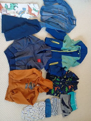 Kit menino veste 2 a 5 anos (14 peças)