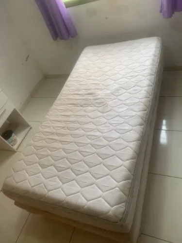 Cama box solteiro bicama