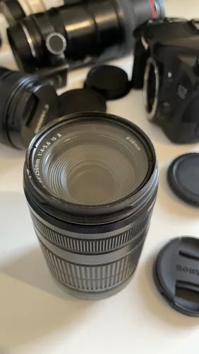 Canon 55-250mm IS II + Filtro Kenko - Zero Detalhes