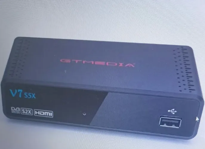 Receptor de satélite digital de alta definição (Full HD 1080p) Mod GTMEDIA V7 S5X