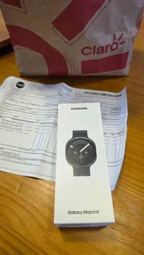 Galaxy Watch 9 44mm preto lacrado com garantia