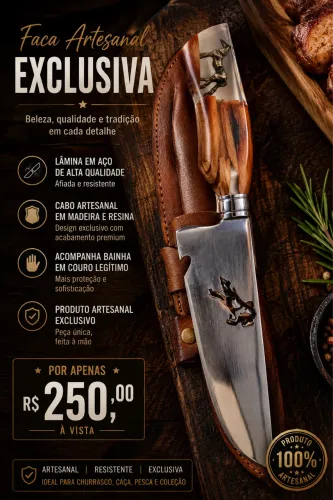 FACA ARTESANAL