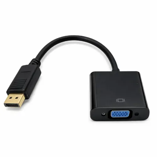 Cabo Adaptador DisplayPort para VGA Conversor de Vídeo Full HD 1080p Plug and Play pode re