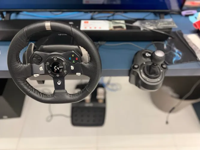 Logitech G29 + Câmbio 