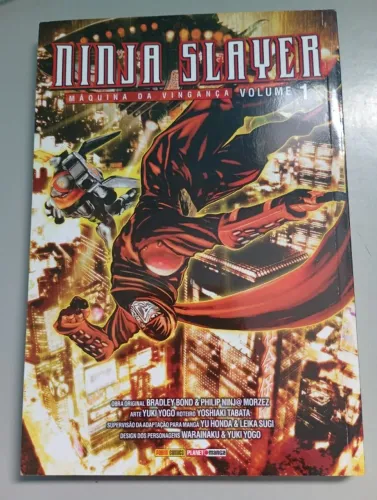 NINJA SLAYER MAQUINA DA VINGANÇA VOL 1