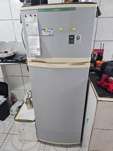 Geladeira Consul Biplex Frost Free 360L - Gelando Tudo! (Gás Novo e Motor 100%)