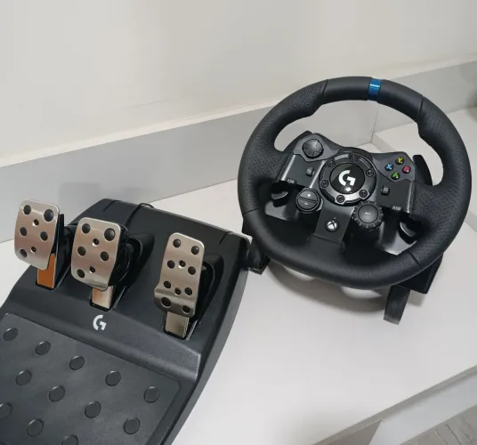  LOGITECH G923 XBOX!!!(USADO UMA VEZ)