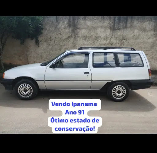 Chevrolet Ipanema GLS/sle 2.0efi /sl/e1.8/sol/wave (álcool) 1992