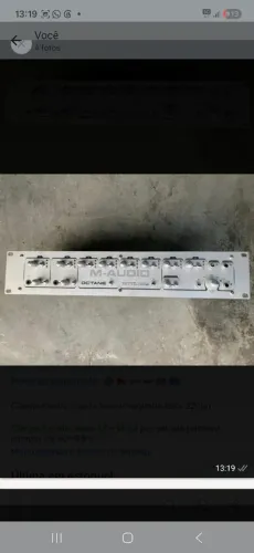 Vendo Pré Amplificador M. Áudio octane channel 