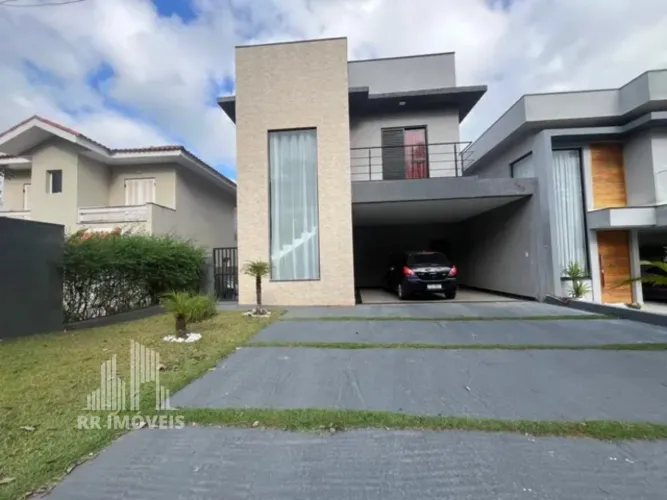 RR8845 Casa 200m² CONDOMÍNIO NEW VILLE - OPOETUNIDADE - 3 Dorms 4 Vagas - Santana de Parna