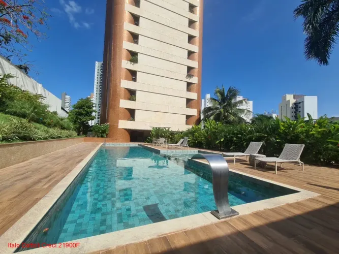 Excelente apartamento 4 suítes, andar alto, 4 vagas soltas, total infra, 311m², Paulo Nune