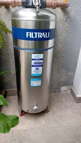 Filtro central de inox 1500 litros/hora
