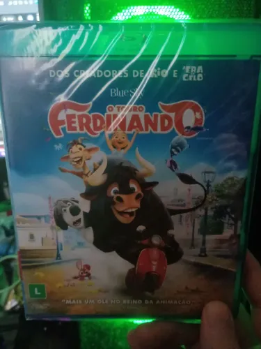 O touro Ferdinando Blu Ray lacrado original BLUE sky