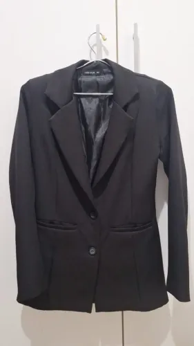 Blazer alfaiataria Preto MONJUA