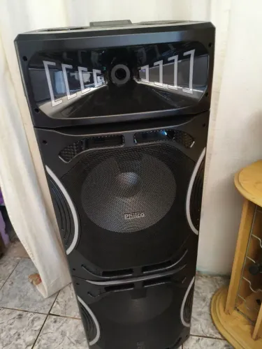 Caixa de Som Philco Extreme PCX5500 COR: PRETA- Nova, Menos de 1 Mês de Uso