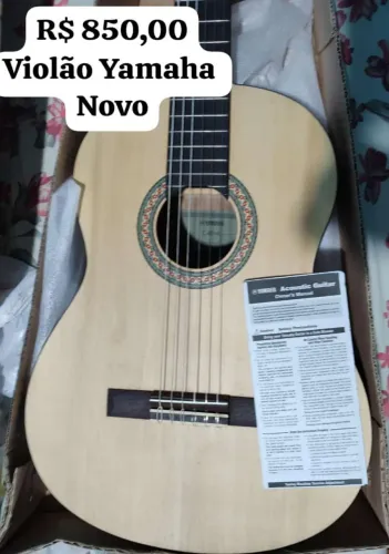 Violão Yamaha C40 ii ACÚSTICO NOVO 