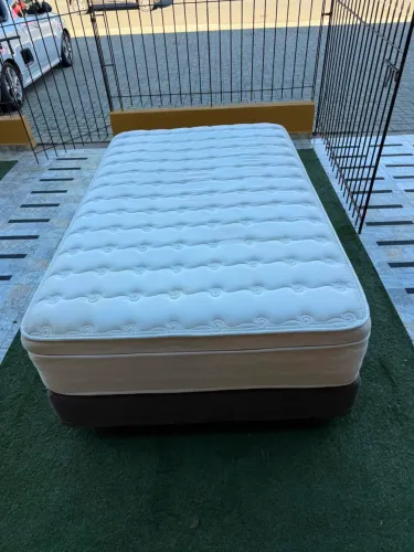 Cama box Viúvo MAXFLEX LÁTEX SEMINOVA TOP - ENTREGO