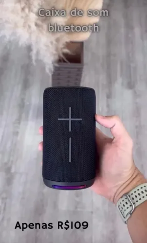 Caixa de som Bluetooth promoção 