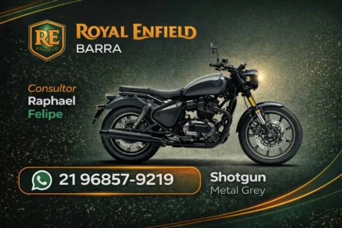 SHOTGUN 650CC 2025/2026 !!!0KM!!! RAPHAEL FELIPE 2 1 9 6 8 5 7 9 2 1 9