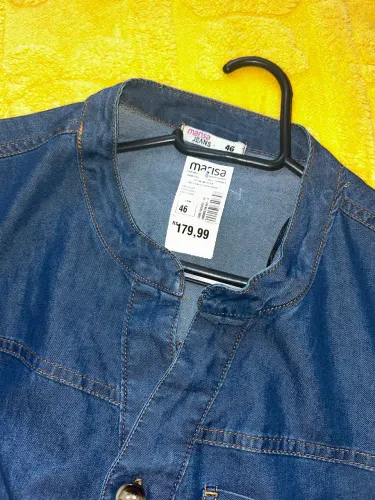 Macacão Jeans Feminino