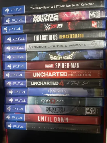 Lote de jogos de PS4 originais