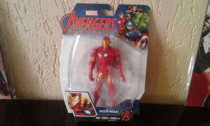 Boneco Homem de ferro Vingadores Marvel Colecionável Geek Novo Lacrado 